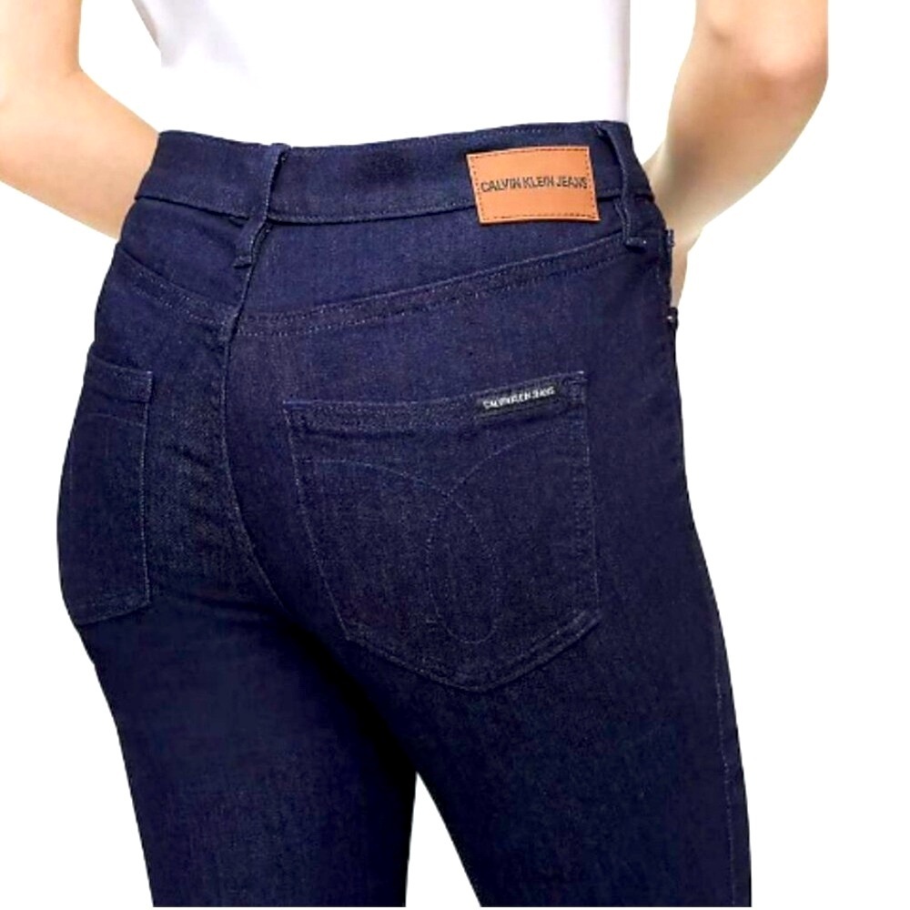 Calvin Klein High Rise Jeans dark wash High Waist for Women size 28 like new